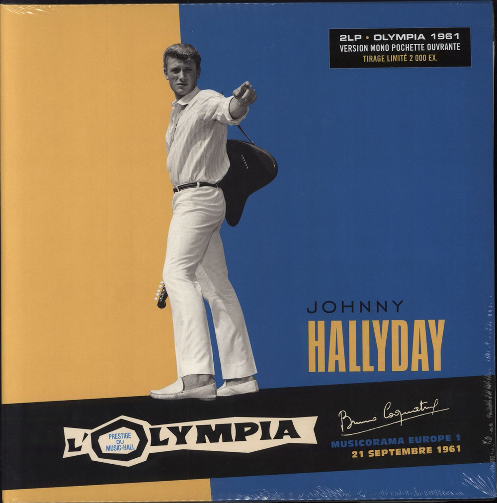 Johnny Hallyday L'Olympia 1961 French 2-LP vinyl record set (Double LP Album) 5389392