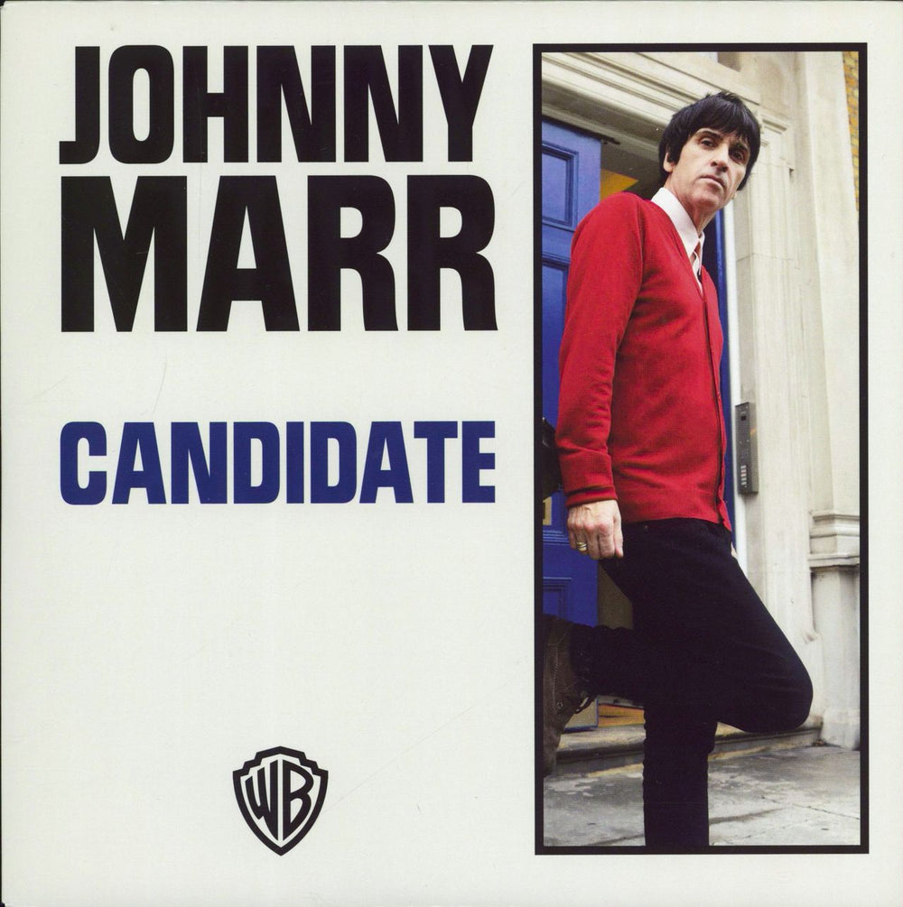 Johnny Marr Candidate UK 7" vinyl single (7 inch record / 45) NVS005