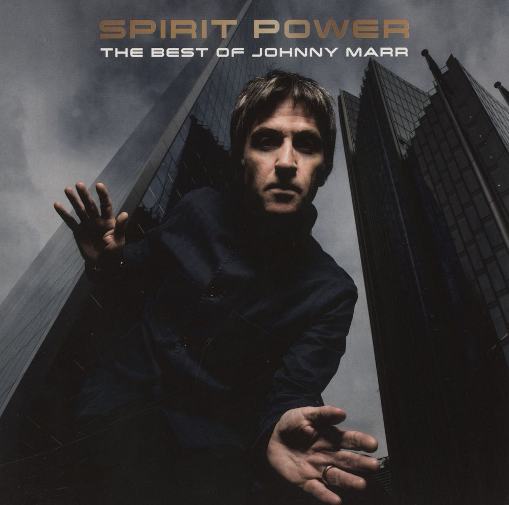 Johnny Marr Spirit Power (The Best Of Johnny Marr) - Black Vinyl UK 2-LP vinyl record set (Double LP Album) NVLP006