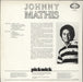 Johnny Mathis Misty UK vinyl LP album (LP record)