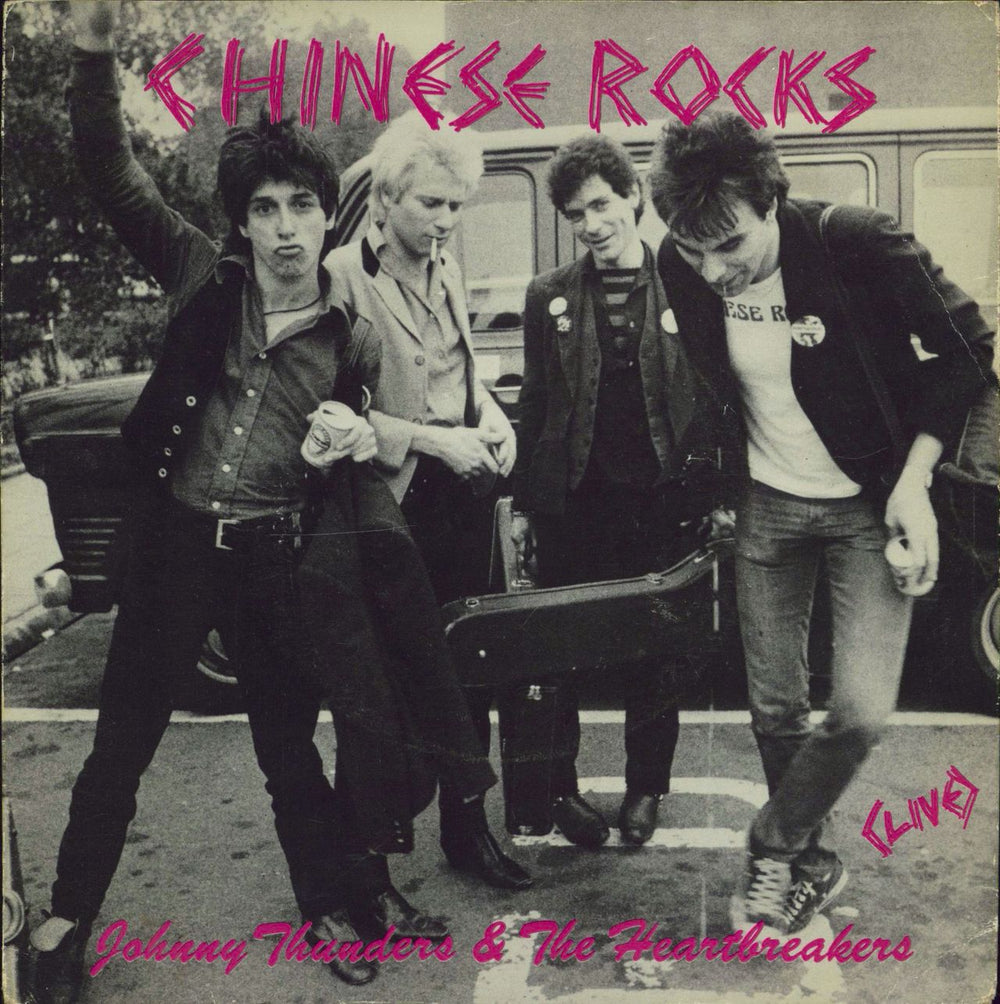 Johnny Thunders & The Heartbreakers Chinese Rocks (Live) UK 7" vinyl single (7 inch record / 45) JUNG1
