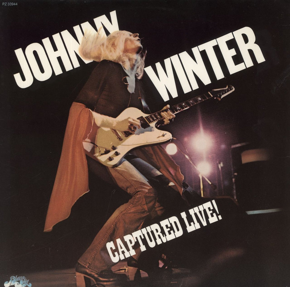 Johnny Winter Captured Live! - EX US vinyl LP album (LP record) PZ33944