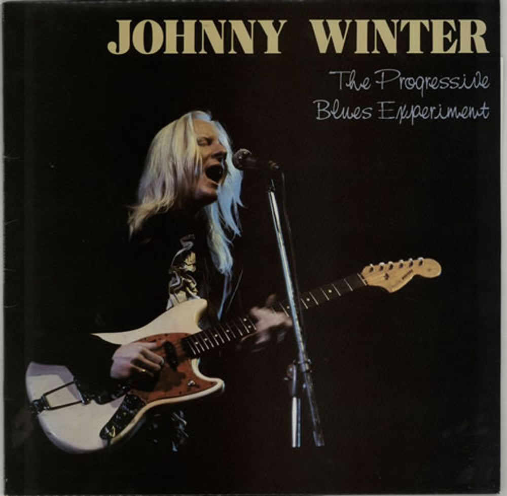 Johnny Winter The Progressive Blues Experiment UK vinyl LP album (LP record) MACH7