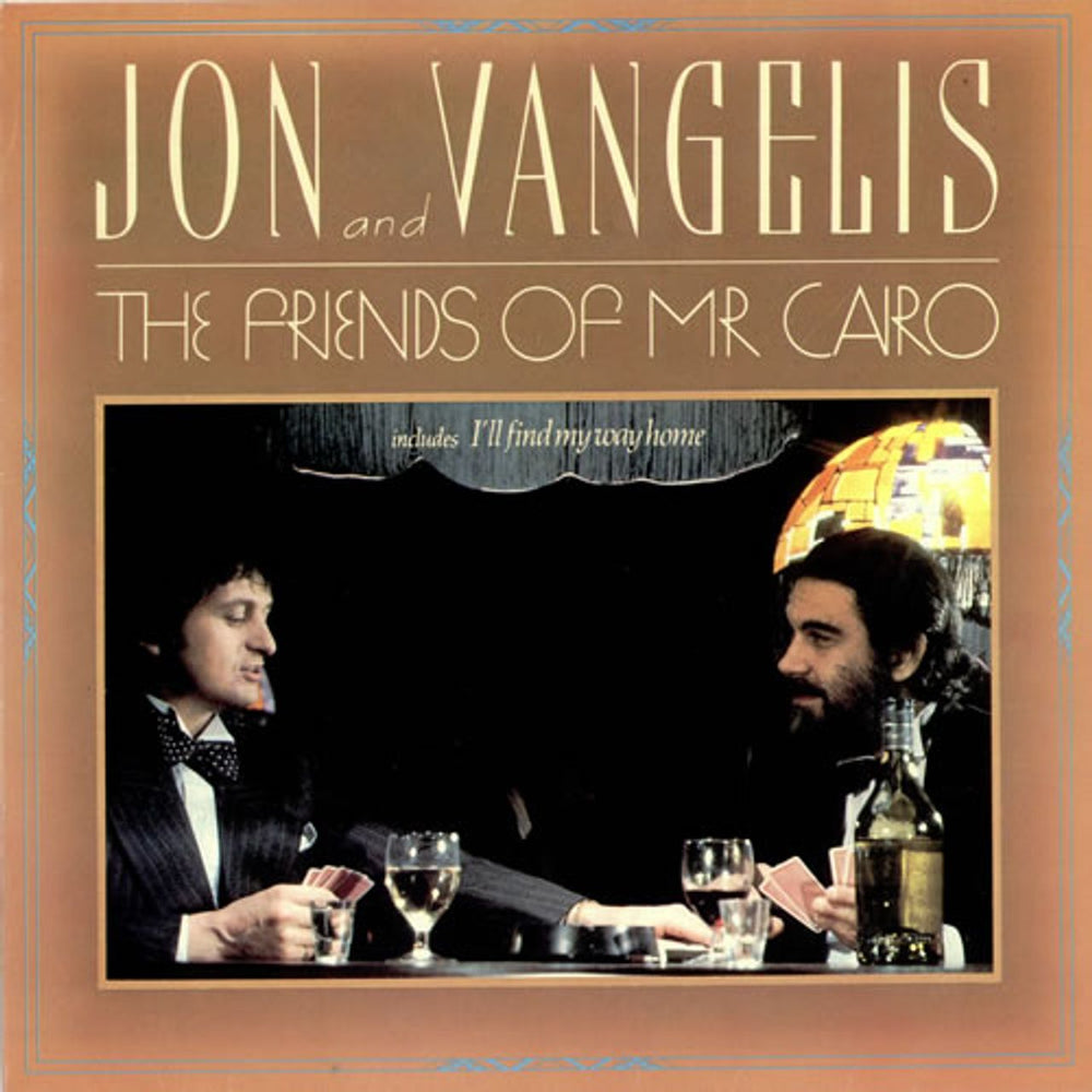 Jon & Vangelis The Friends Of Mr Cairo German vinyl LP album (LP record) 2302127