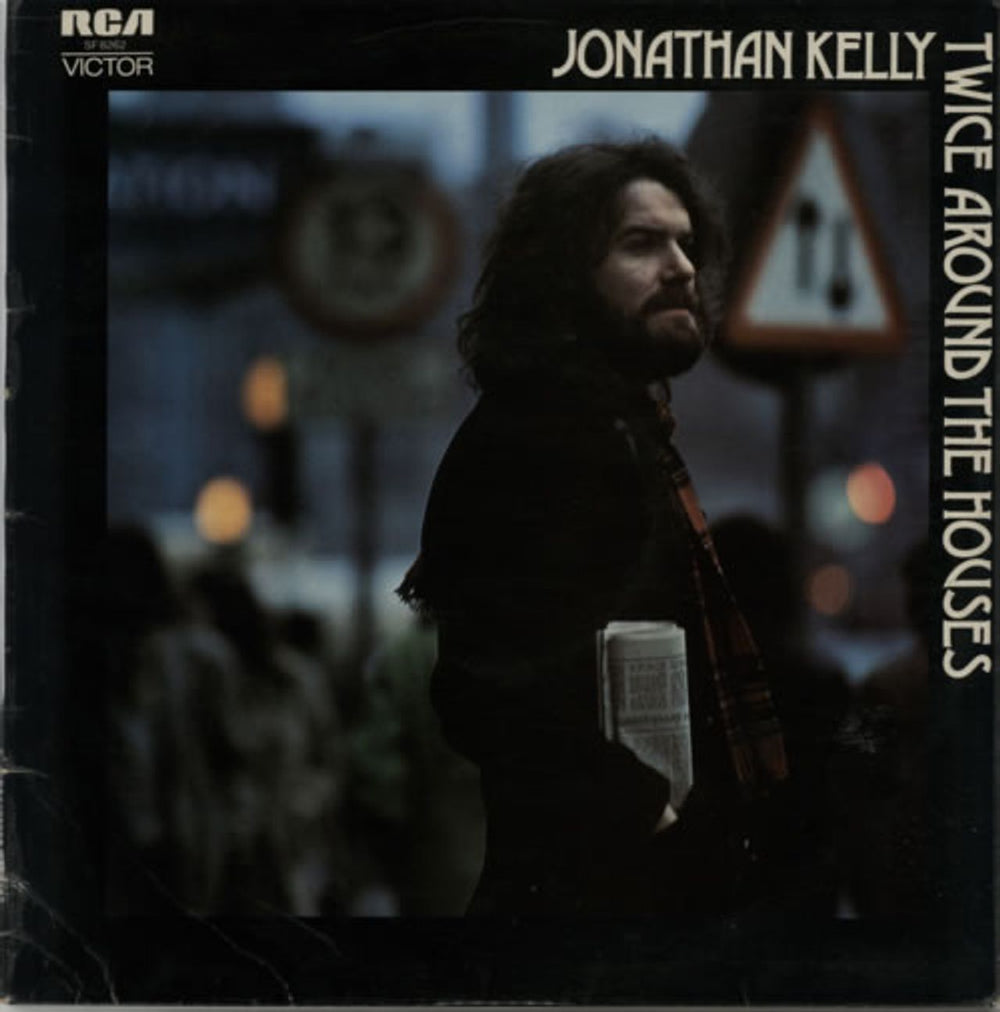 Jonathan Kelly Twice Around The Houses UK vinyl LP album (LP record) SF8262