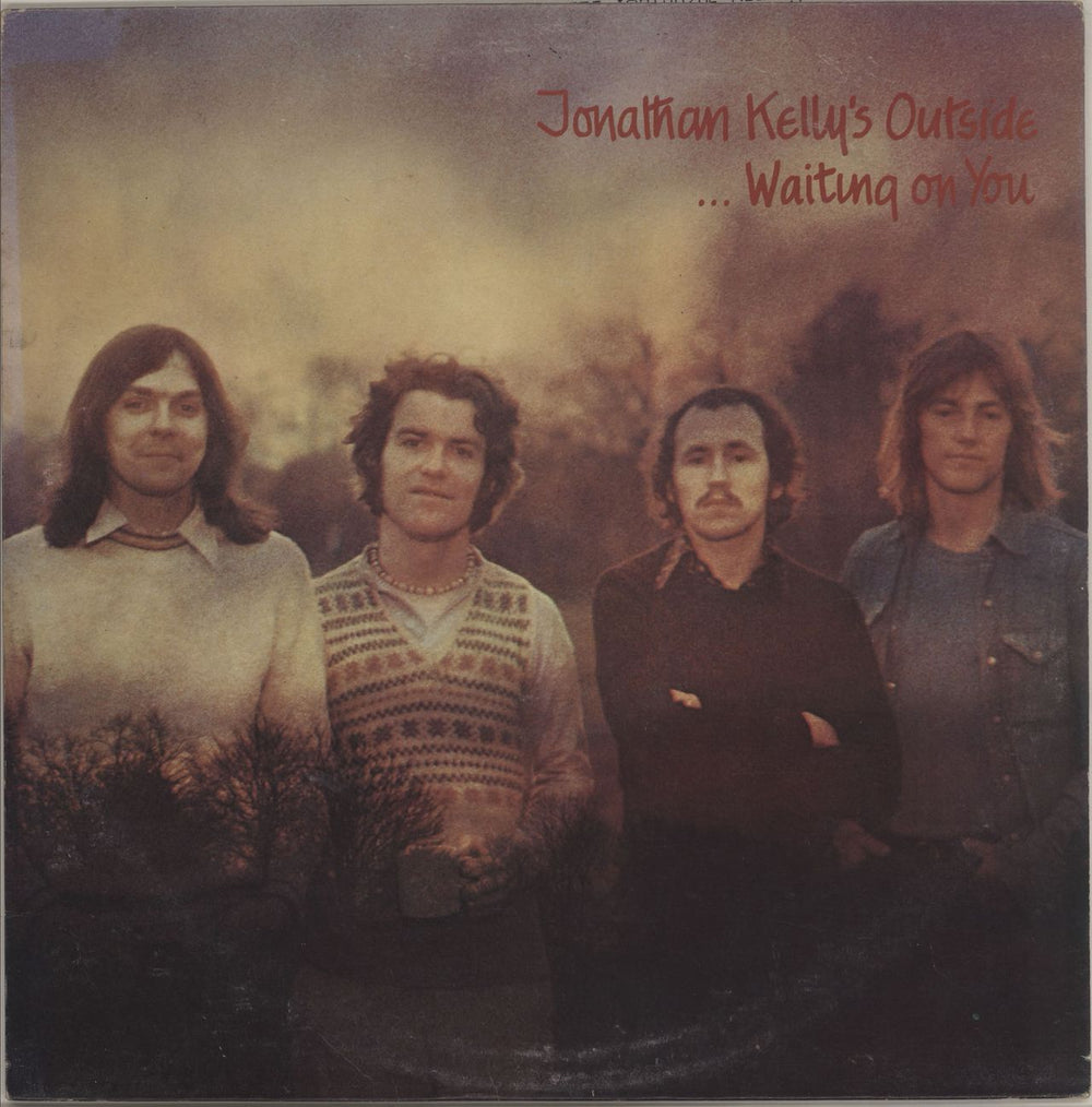 Jonathan Kelly ...Waiting On You UK vinyl LP album (LP record) LPL15022