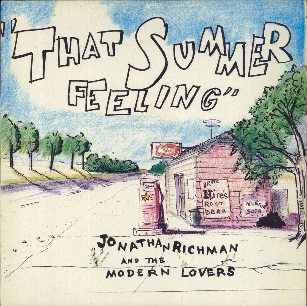 Jonathan Richman & The Modern Lovers That Summer Feeling UK 12" vinyl single (12 inch record / Maxi-single) RTT152