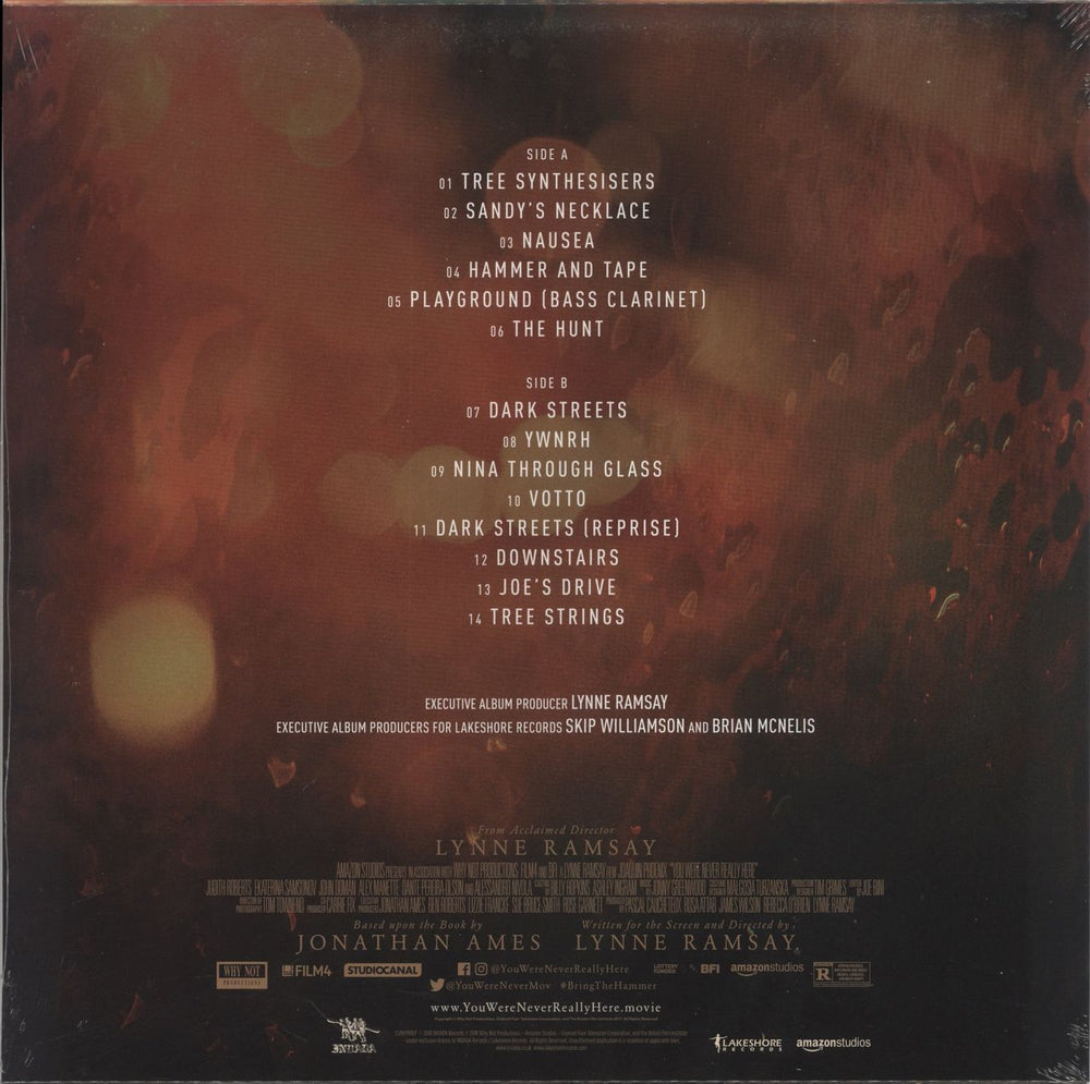 Jonny Greenwood You Were Never Really Here [Original Motion Picture Soundtrack] - Sealed UK vinyl LP album (LP record) 5051083132596