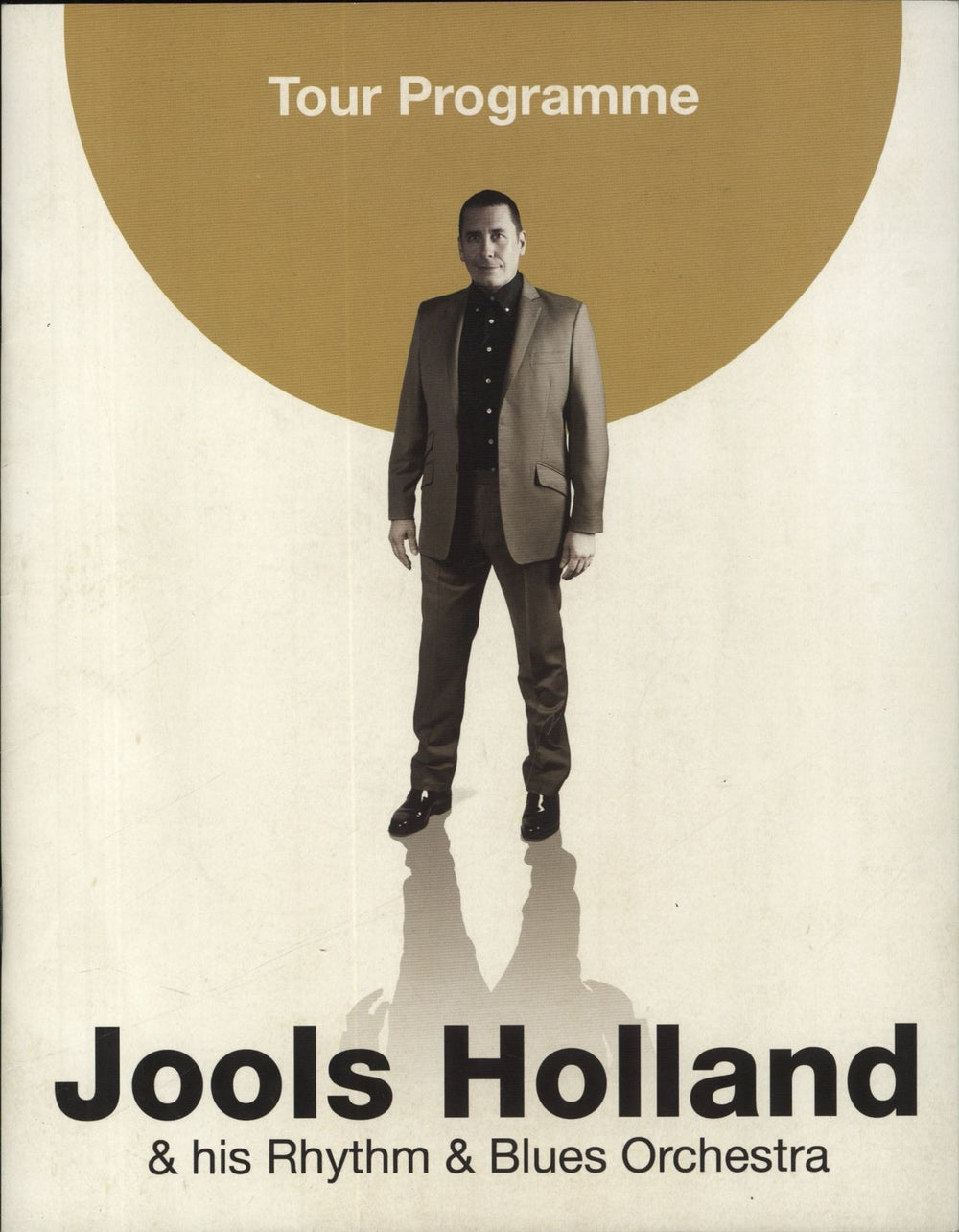 Jools Holland Jools Holland & His Rhythm & Blues Orchestra UK tour programme TOUR PROGRAMME