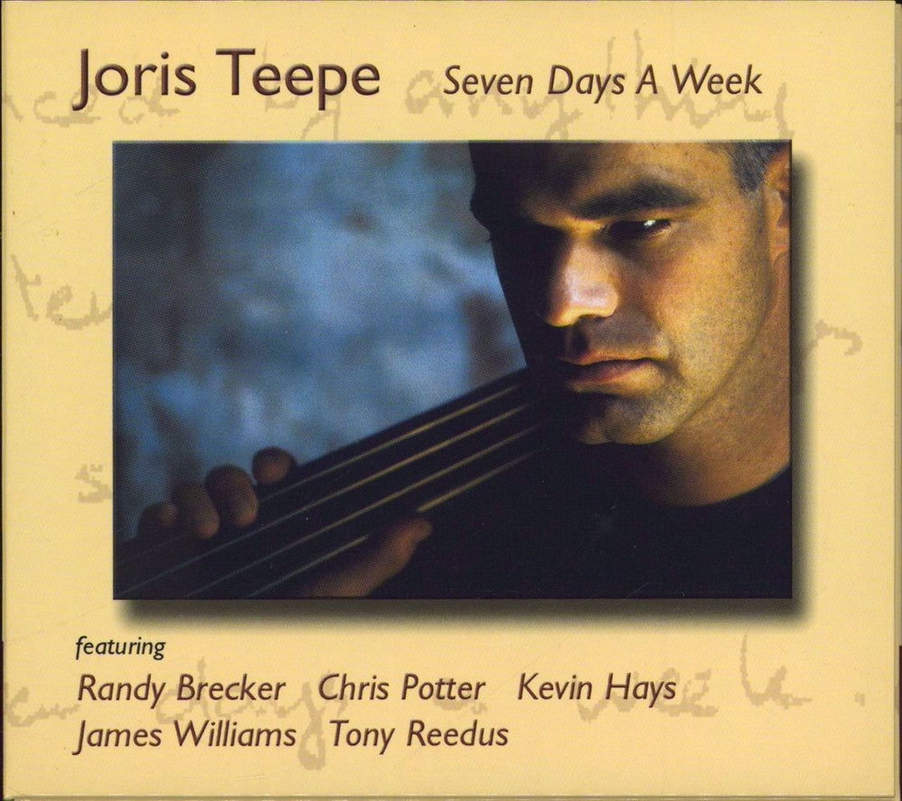 Joris Teepe Seven Days A Week Dutch CD album (CDLP) CD9920632