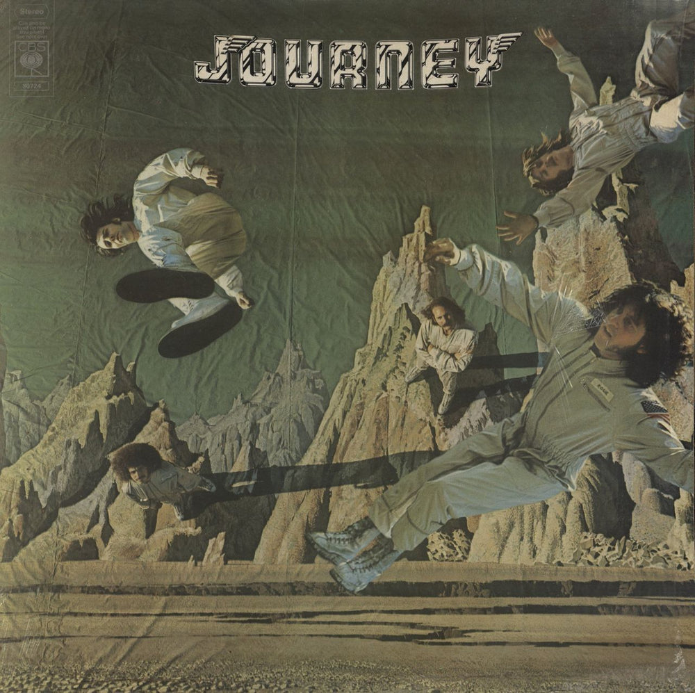 Journey Journey - Opened shrink UK vinyl LP album (LP record) CBS80724