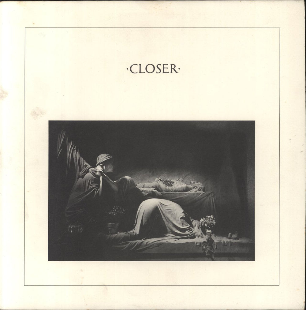 Joy Division Closer - VG UK vinyl LP album (LP record) FACT25