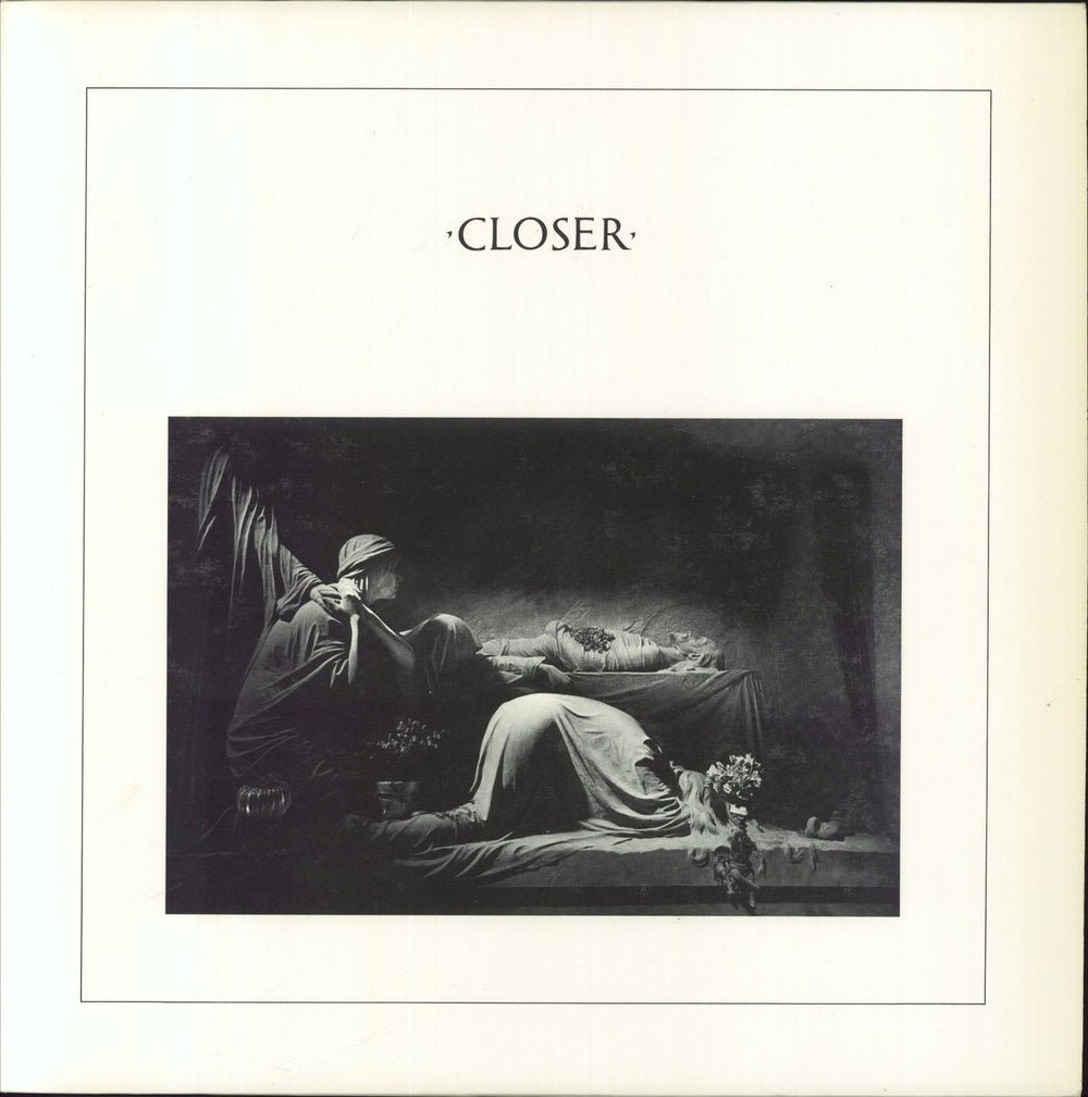 Joy Division Closer - VG UK vinyl LP album (LP record) FACT25