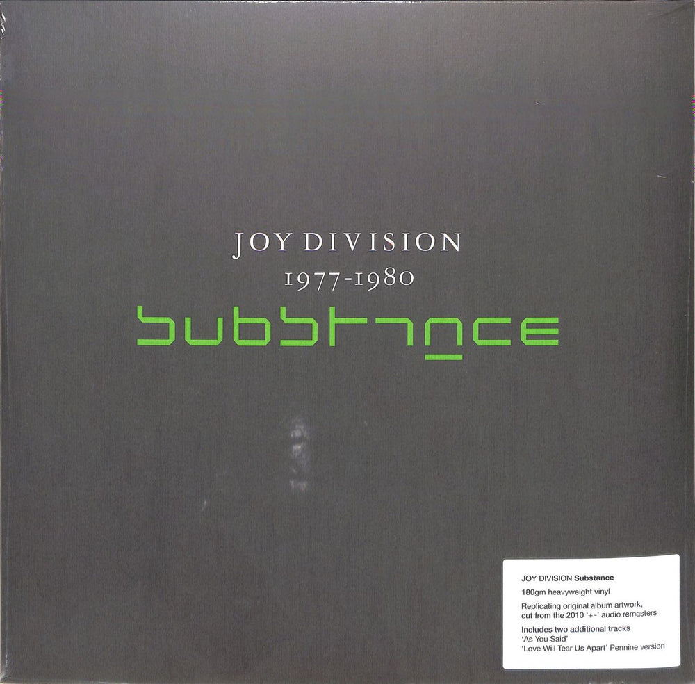 Joy Division Substance 1977-1980 - 180 Gram - Sealed UK 2-LP vinyl record set (Double LP Album) FACT250R