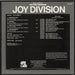 Joy Division The Peel Sessions - EX UK 12" vinyl single (12 inch record / Maxi-single)