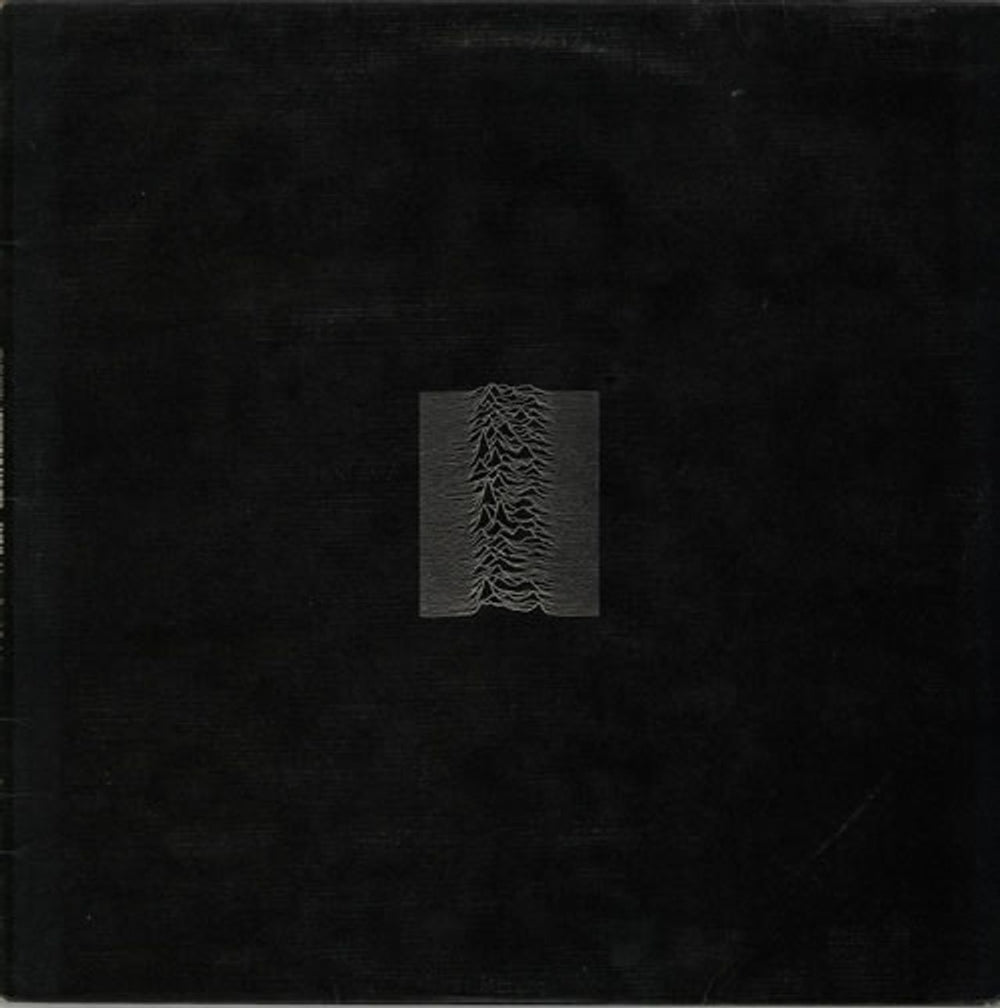 Joy Division Unknown Pleasures - 1st - Black - EX UK vinyl LP album (LP record) FACT10