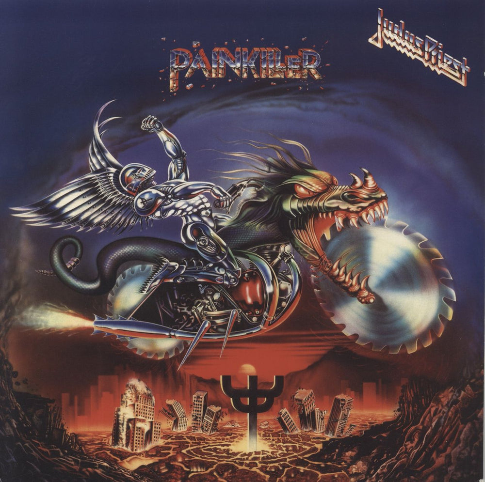 Judas Priest Painkiller - 180gm - EX UK vinyl LP album (LP record) 88985390921