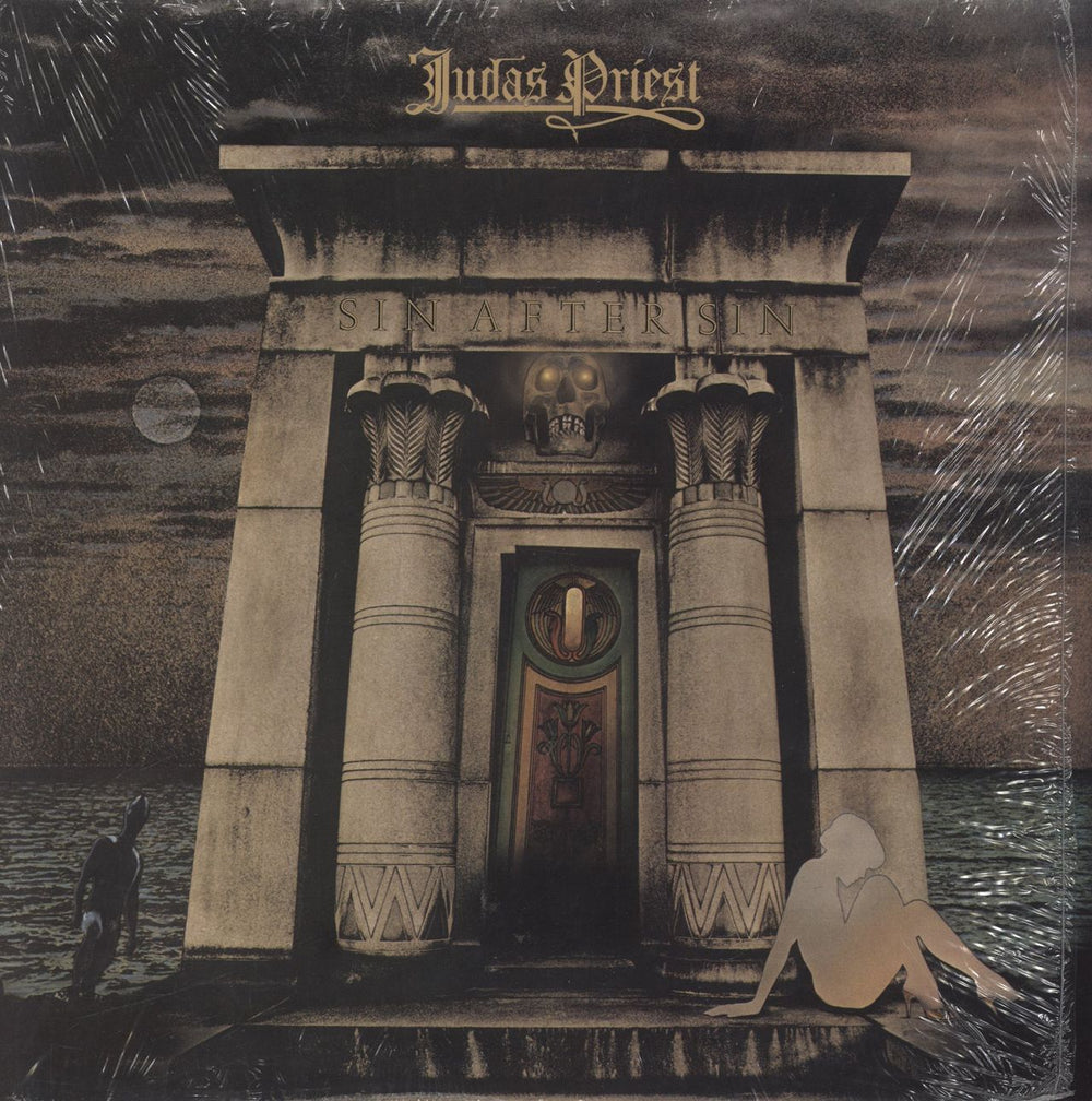 Judas Priest Sin After Sin - 1st - Opened shrinkwrap UK vinyl LP album (LP record) 82008