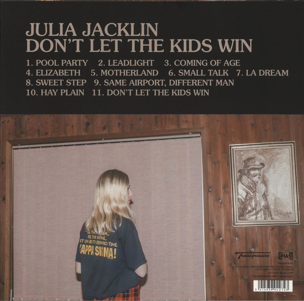 Julia Jacklin Don't Let The Kids Win - Blue Vinyl UK vinyl LP album (LP record) 5414939942723