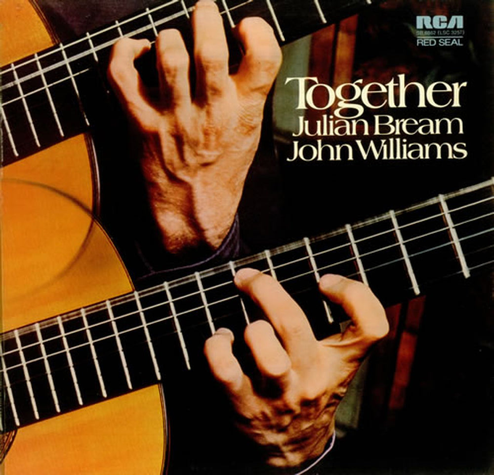 Julian Bream & John Williams Together UK vinyl LP album (LP record) SB6862