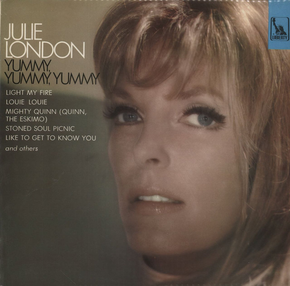 Julie London Yummy, Yummy, Yummy UK vinyl LP album (LP record) LBL83183