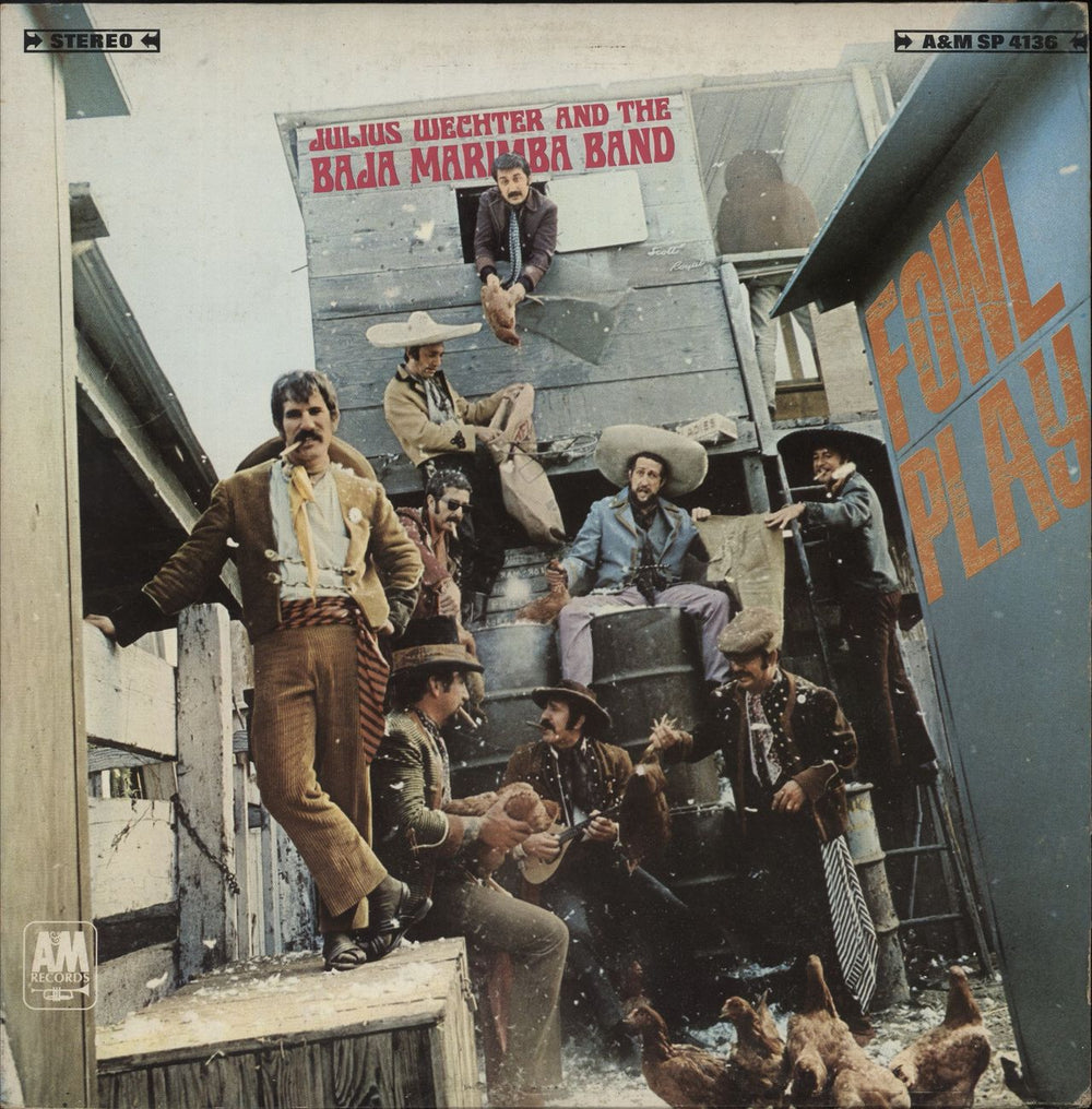 Julius Wechter Fowl Play US vinyl LP album (LP record) SP4136