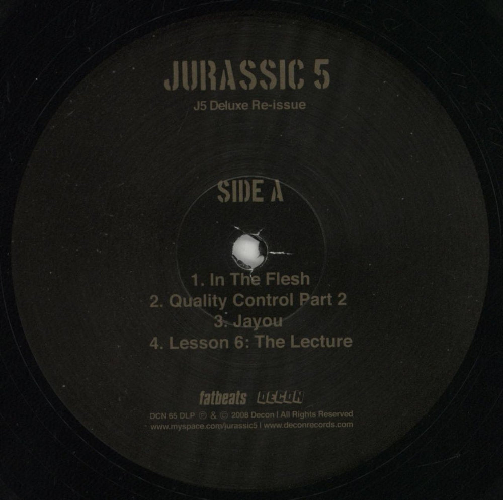 Jurassic 5 Jurassic 5 US 2-LP vinyl record set (Double LP Album) JU52LJU852239