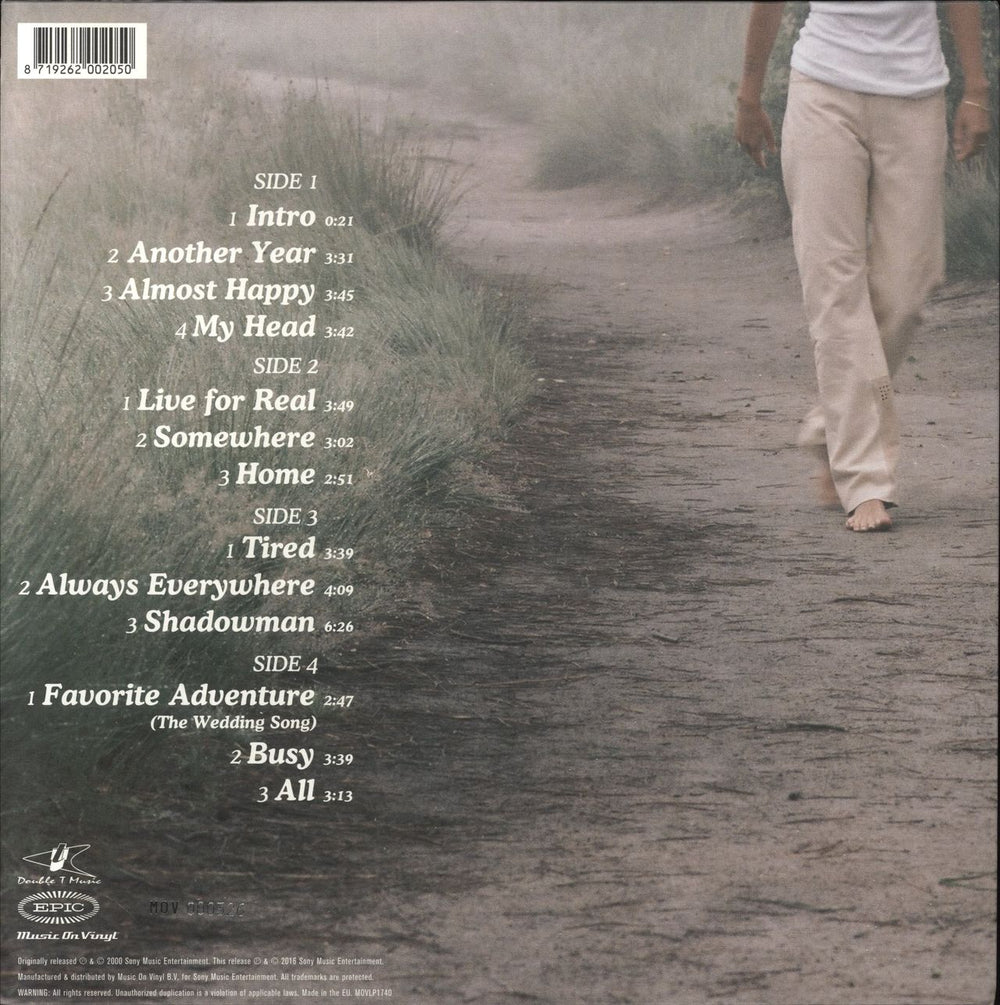 K's Choice Almost Happy - White with Hint of Green Vinyl Belgian 2-LP vinyl record set (Double LP Album)