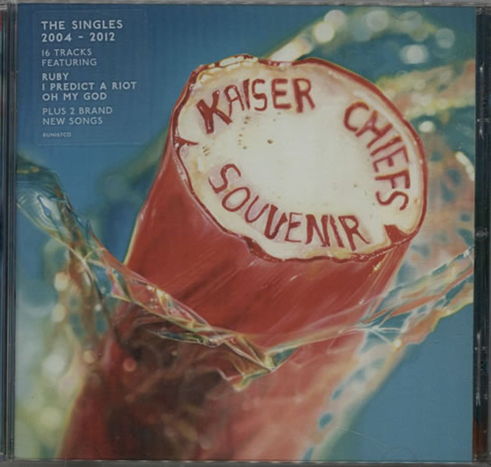 Kaiser Chiefs Souvenir: The Singles 2004-2012 UK CD album (CDLP) BUN167CD