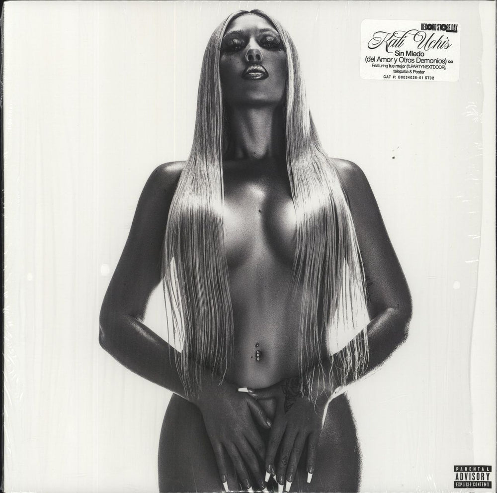 Kali Uchis Sin Miedo (del Amor y Otros Demonios) - RSD - Clear Vinyl US vinyl LP album (LP record) B0034026-01