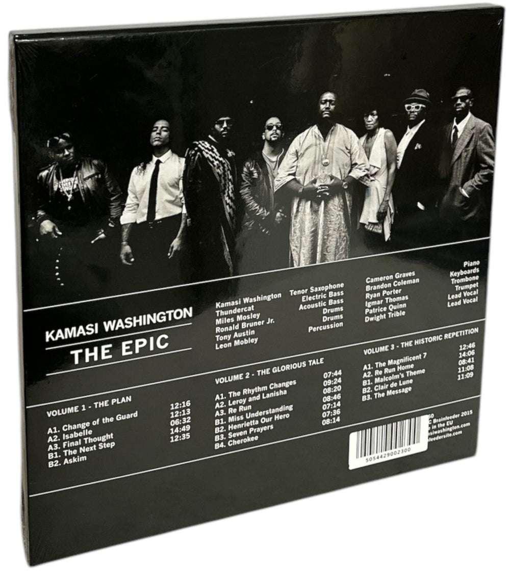Kamasi Washington The Epic - Sealed UK Vinyl Box Set 5054429002300