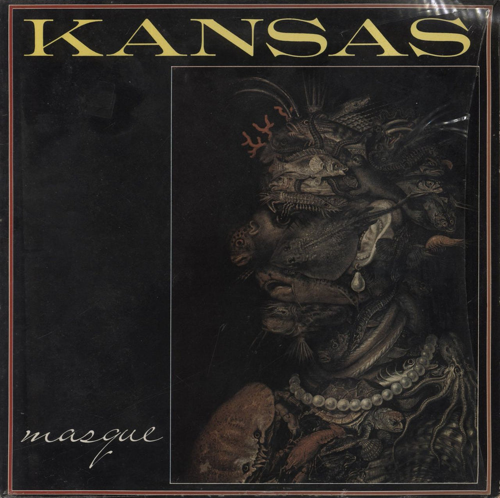 Kansas Masque Dutch vinyl LP album (LP record) KIR81180