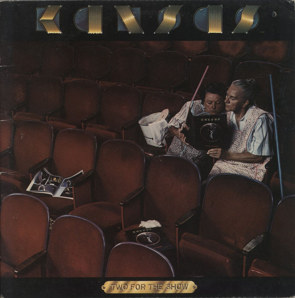 Kansas Two For The Show UK 2-LP vinyl record set (Double LP Album) KIR88328