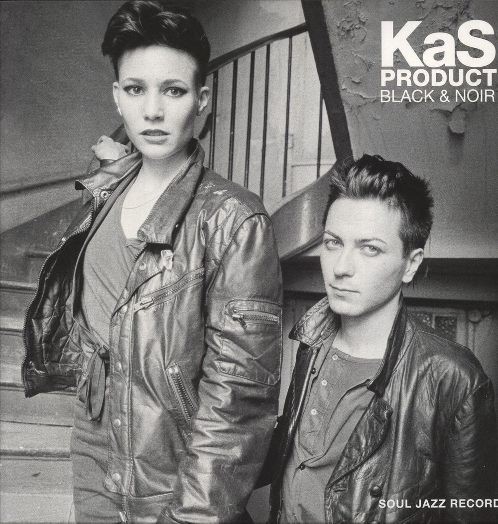 Kas Product Black & Noir [Mutant Experimental Synth Punk From France 1980-83] UK vinyl LP album (LP record) SJRLP366