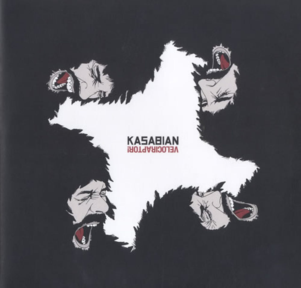 Kasabian Velociraptor! UK 10" vinyl single (10 inch record) PARADISE72