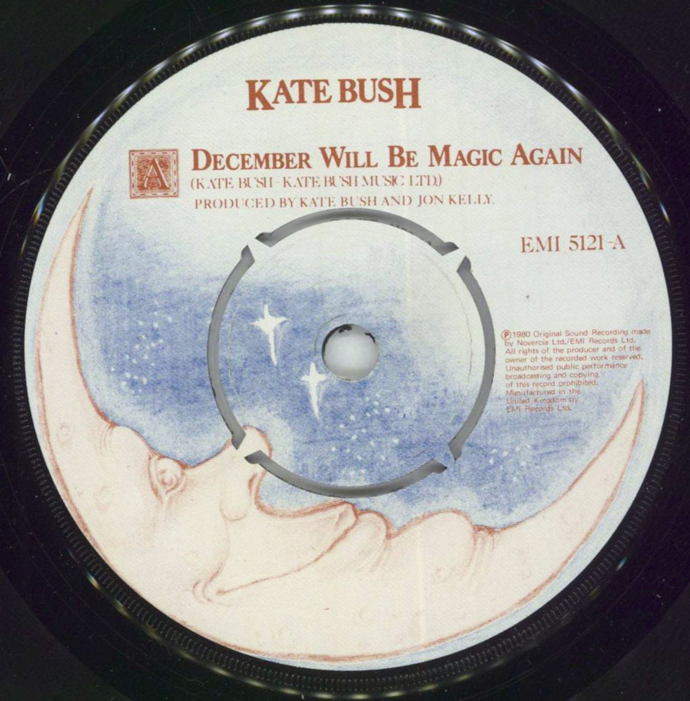 Kate Bush December Will Be Magic Again - EX UK 7" vinyl single (7 inch record / 45) BUS07DE39181