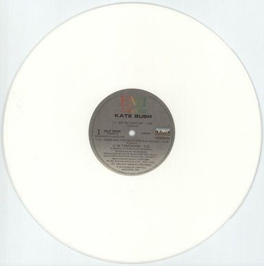 Kate Bush Kate Bush - White Vinyl - Shrink & Hype Sticker Canadian vinyl LP album (LP record) BUSLPKA879344