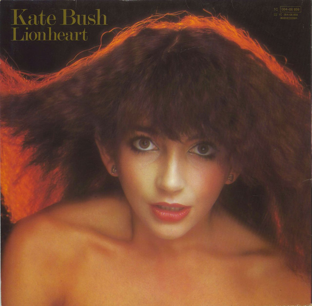 Kate Bush Lionheart Dutch vinyl LP album (LP record)