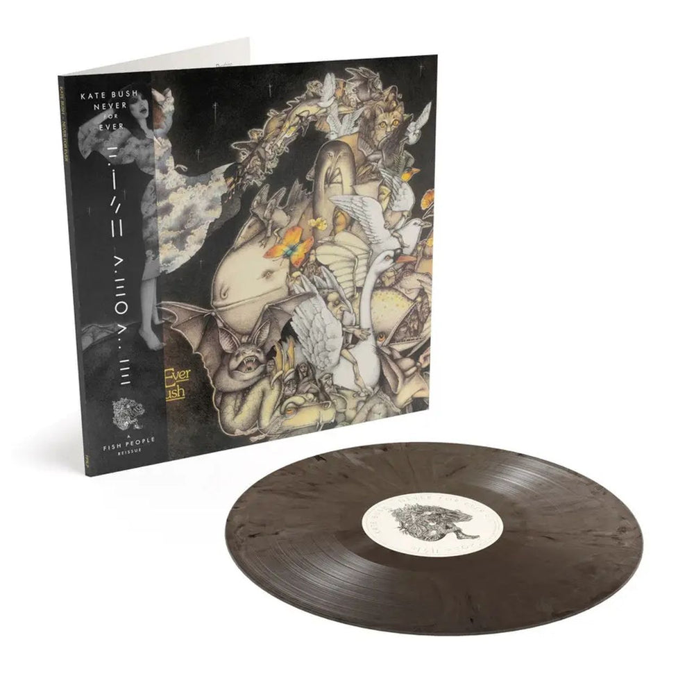 Kate Bush Never For Ever - Blade Bullet Mixed Vinyl 180 Gram + Obi [dated 9/10/23] UK vinyl LP album (LP record) FP2LPX