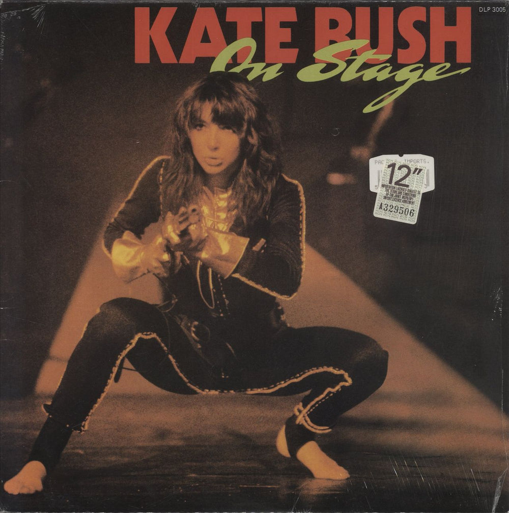 Kate Bush On Stage EP - 2nd - Stickered Shrink Canadian 12" vinyl single (12 inch record / Maxi-single) DLP3005