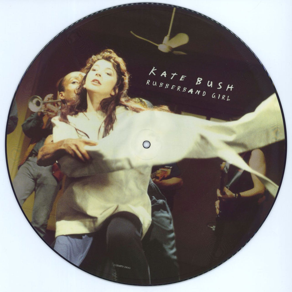 Kate Bush Rubberband Girl - EX UK 12" vinyl picture disc (12 inch picture record) 12EMPD280