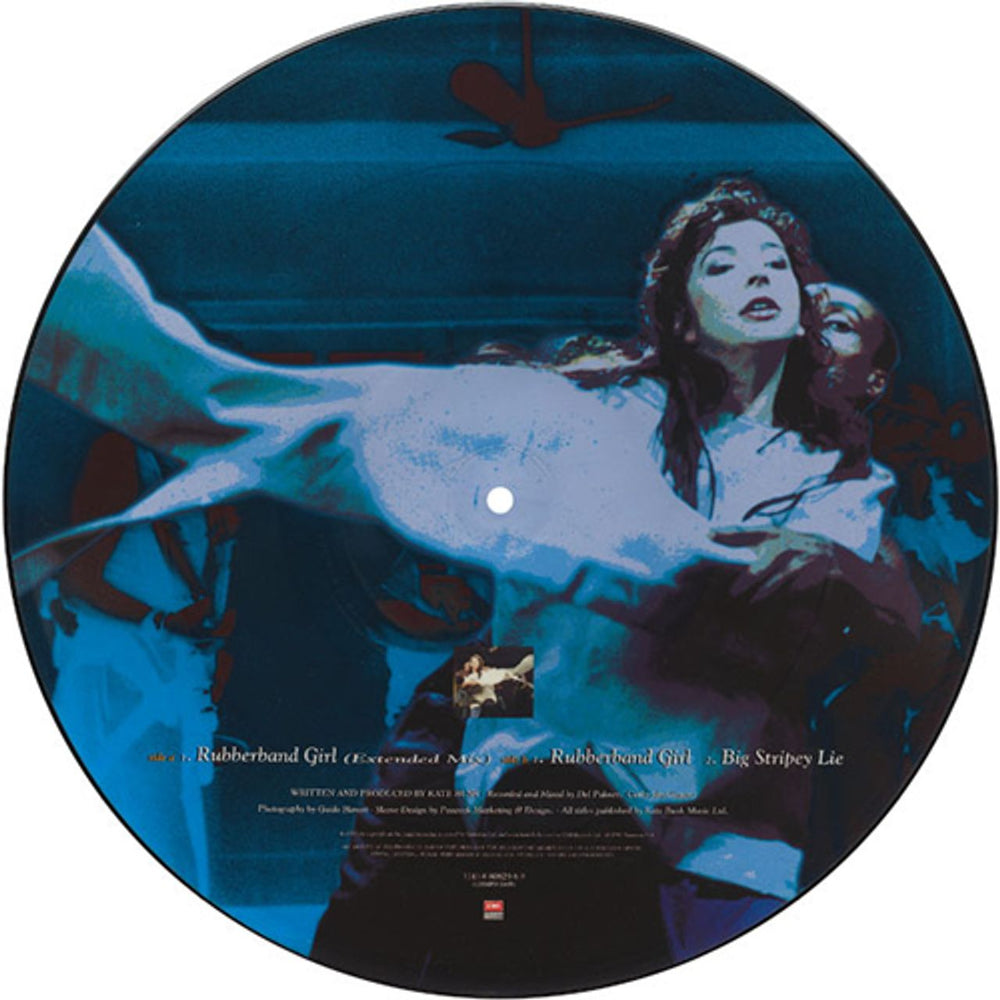 Kate Bush Rubberband Girl UK 12" vinyl picture disc (12 inch picture record) BUS2PRU21820