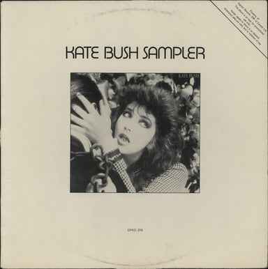 Kate Bush Sampler - EX Canadian Promo vinyl LP album (LP record) SPRO-216