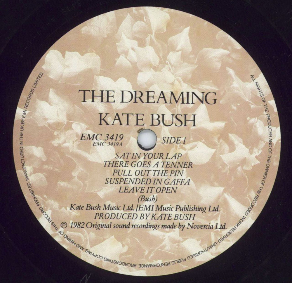 Kate Bush The Dreaming - 1st - VG UK vinyl LP album (LP record) BUSLPTH817278