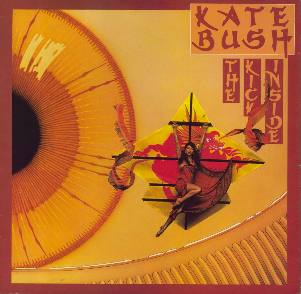 Kate Bush The Kick Inside - 1st - VG UK vinyl LP album (LP record) EMC3223