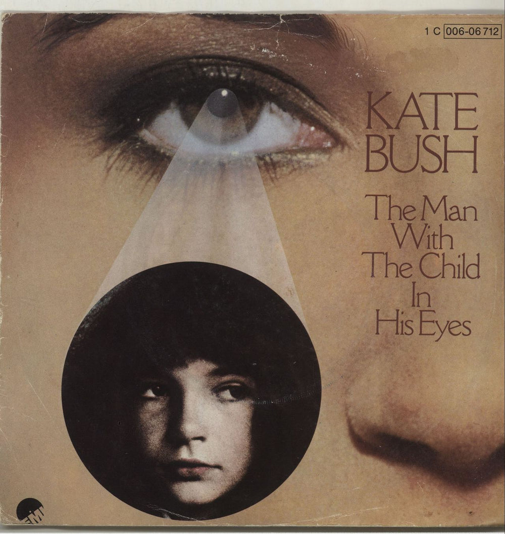 Kate Bush The Man With The Child In His Eyes German 7" vinyl single (7 inch record / 45) 1C006-06712