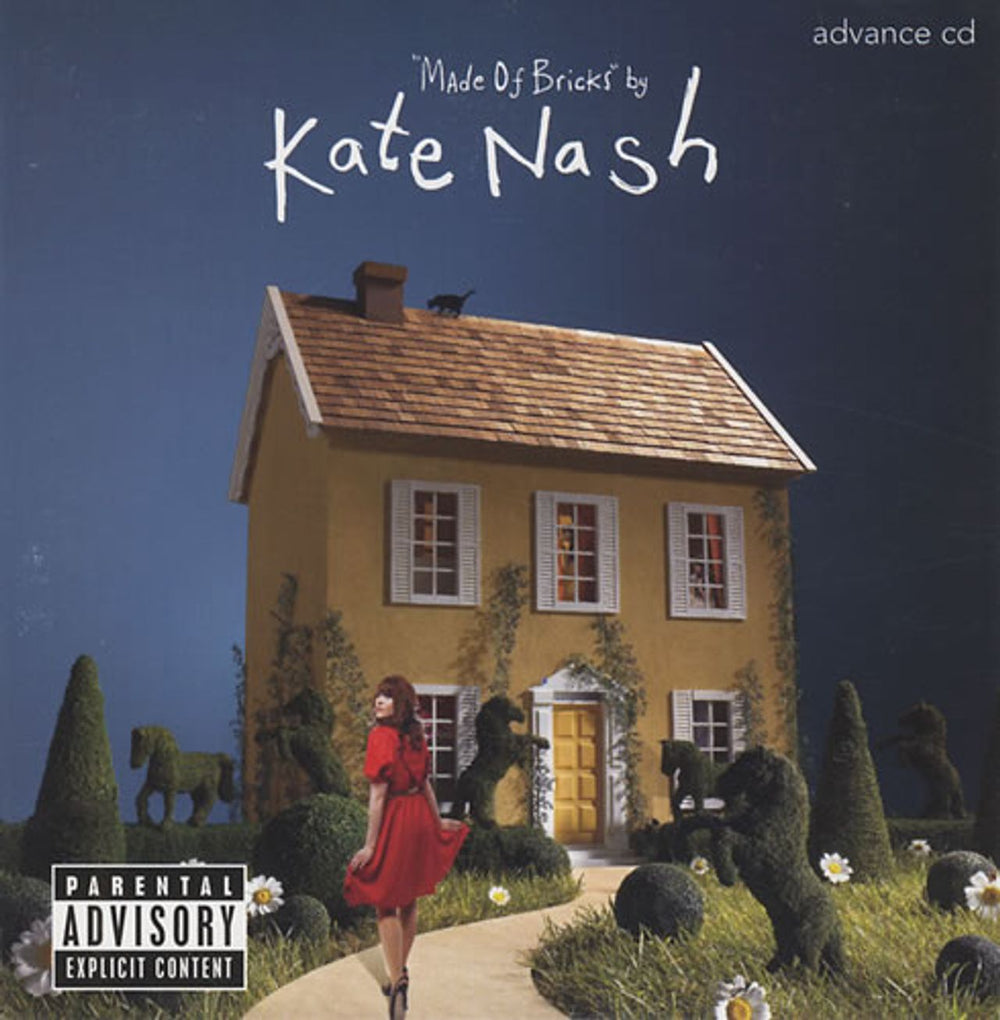 Kate Nash Made Of Bricks US Promo CD album (CDLP) GEFF-12276-2