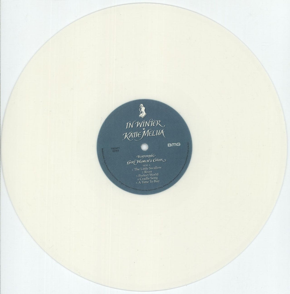 Katie Melua In Winter - White Vinyl UK vinyl LP album (LP record) KATLPIN877447