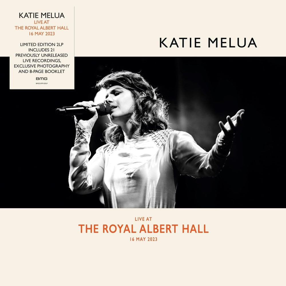 Katie Melua Live At The Royal Albert Hall 16 May 2023 - Black Vinyl - Sealed UK 2-LP vinyl record set (Double LP Album) KAT2LLI851926