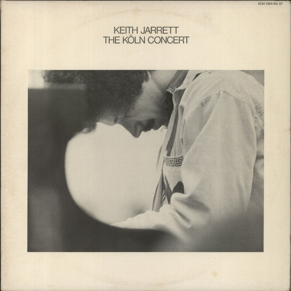 Keith Jarrett The Köln Concert US 2-LP vinyl record set (Double LP Album) ECM1064/65